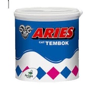 CAT TEMBOK PUTIH 5 KG (GALON) ARIES KAMBING / CAT ARIES EMULSION PUTIH 5KG / CAT PUTIH EKONOMIS TERM