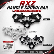 RXZ Handle Crown Yamaha RX-Z Catalyzer 100% CNC Aluminium Silver Chrome Black PNP Plug And Play Bar 
