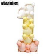 93 Giant Birthday Figure 0-9 Balloon Filling Box 18th Birthday Decor Number 30 40 50 Balloon Frame A