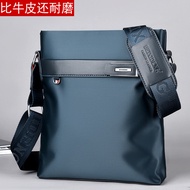 【MG】Oxford Fabric Solid Crossbody Shoulder Bag Man Beg Silang Lelaki Urban Simplicity Fits 8‑Inch De