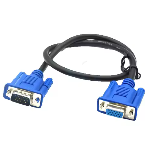 0.3m 1.5M 3m VGA To VGA Cable 15 Pin Male To Male Female Extension Converter Cable for Computer Moni