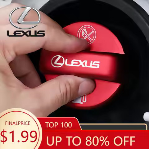 Interior Mouldings Car Aluminum Alloy Fuel Tank Cap Accessories For Lexus F SPORT RX300 IS200 IS250 