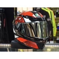 AGV K6 Hypen Black Red White Helmet (Color Visor not included)
