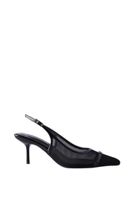 Villains SF FIRA Mule Heels รองเท้าส้นสูงเปิดส้นผู้หญิง ส้นสูง 3.0"