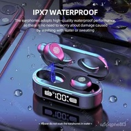 🇲🇾Ready Stock🇲🇾Evisu EV-TWS009 Original TWS 5.0 Bluetooth Earphones Wireless Earbuds LED Display Tou
