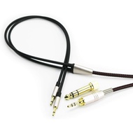 NewFantasia Dual 2.5mm to 3.5mm & 6.3mm Adapter Replacement Cable Compatible with Monolith M1060, M1