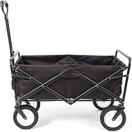 Shopping Cart Outdoor Shopping Cart Folding Shopping Trolley Luggage Cart On Wheels for Shopping, Groceries, Laundry Grocery Cart Grocery Cart (Black) vision