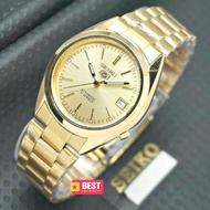 Jam Tangan Seiko Automatic Tanpa Batrai / Seiko Tanggal / Seiko 5 / Seiko Otomatis Stainless
