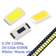 100pcs 5630/5730-CW/WW 0.5W-150Ma 50-55lm 6500K White Light SMD 5730 5630 LED 5730 diodes (3.2~3.4V)