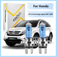 【Fit For Honda CR-V Gen2(single light) 2001-2006】Super White Halogen Car Headlight Bulbs 100W 900% B