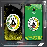 GK-30 Fc Foot Ball Club Indonesia Glass Casing for OPPO Realme F7 A7 A12 F9 A12S A11K F5 A5S 2 Pro