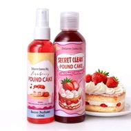 COMBO SECRET PERFUME CIK BUNGA (STRAWBERRY POUND CAKE) 100ML