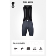 Monton Urban Skull Monton Gray Men's Bib Pants / BIB