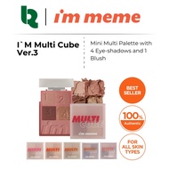 I'M Meme I'M Multi Cube Ver.3 Mini Multi Palette With 4 Eye-Shadows And 1 Blush