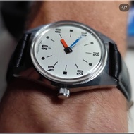 36MM Men Watch 7120 Hand-Wind Mechanical Watch Men 36mm Retro Business Timepiece Classic Simple Coup
