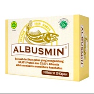 Albusmin Ekstrak Ikan Gabus/Vipalbumin - isi 30 Kapsul - Naturally herba