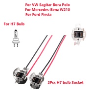 2x VW Sagitar Bora Polo Headlight H7 Bulb Lamp Holder Socket Accessories