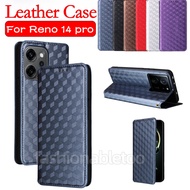 For Reno 14 pro 5G Flip Leather Phone Case For Oppo Reno 14 pro F 14pro 14F 1 4 Reno14 pro Reno14pro