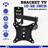 Universal TV Bracket TV Holder TV Hanging Bracket 10-32 Inch TV VESA 100 x 100 Max Load 10kg HY-210