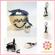 [ a-jolie ] Logo basket bag charm [ship from Japan] ajolie