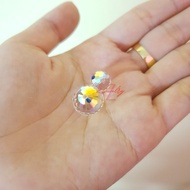 01 fine round beads with 8 cups of premium Austrian crystal