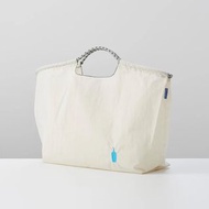 預購 日本直送 ＜Ball & Chain ＞ blue bottle coffee 新作刺繡環保袋  tote bag Embroidered eco bag - White