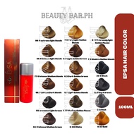 Epsa Hair Color Hair Coloring Cream Hair Dye Ash / Brown / Blonde / Red / Oxidizing beatybar.ph Hair