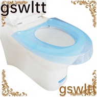 GSWLTT Toilet Seat Cover Hot Pure Color Washable Pad Bidet Cover