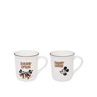 Corelle Coordinates 2pc Mug - Mickey Vintage