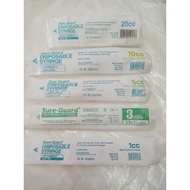 Sterile Disposable Plastic Syringe 1ml 1cc 3ml 3cc 5ml 5cc 10ml 10cc 20ml 20cc Pet