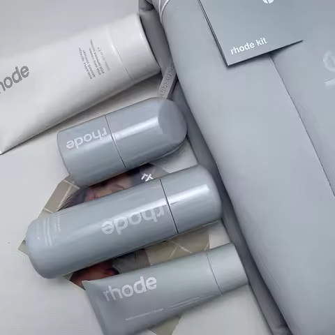 Rhode Brand Moisturizing Skincare Glazing Milk Essence Water Spray Face Cream Large Capacity Makeup 