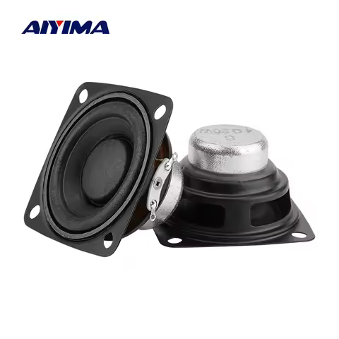 AIYIMA 2Pcs 2 Inch Full Range Speaker Driver 4/8 ohm Radio Sound Amplifier Loudspeaker 10W 15W 20W D