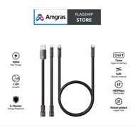Amgras LineMeta 945 4 in 1 Fast Charger Cable 100W