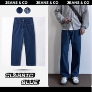 CLASSIC BLUE JEANS Men's Jeans - JEANS & CO -- NAVY BLUE REGULAR JEANS