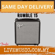 *SAME DAY DELIVERY* Fender Rumble 15 V3 - 15-watt, 1x8" Guitar Bass Amplifier