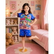 Junior Kids Jersey Set Ages 2-7 Years Kicau Mania Printing Latest Trend