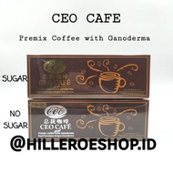 Ceo CAFE PREMIX COFFEE WITH GANODERMA KOPI CEO Health WITH SUGAR SUGAR And NO SUGAR Without SUGAR