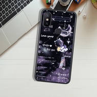 Case XIAOMI MI 6X - MI A2 - MI A2 LITE - REDMI 6 PRO - REDMI S2, Print ASTRONAUTS - Beautiful CHIBI Astronaut.