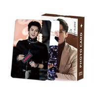 60pcs Chinese Actor Dylan Wang Hedi Solo Hologram Laser Lomo cards Alex Song Yaxuan Postcards Justin