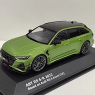 SOLIDO 1/43 ABT AUDI RS6 2022 AUDI Car Model Decoration Collection Limited Edition Car Model