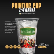 PP CUP SCREEN PRINTING CUSTOM PRINTING 2-4 COLORS - Flat and Oval