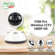 [HD WIFI CCTV] V380 Pro Wireless CCTV 1080P HD WIFI IP Camera 360° Rotation Intercomm Mode Baby CCTV