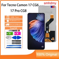smhdmy Ori For Tecno Camon 17 CG6 17 Pro CG8 LCD Display Touch Screen Replacement