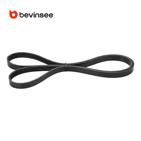 For BMW N52 Engine Serpentine Belt For BMW E60 E61 E90 E91 E92 E93 E81 E82 E87 E88 Replacement for 6