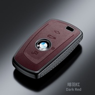【Suede Leather】Car Key Case Cover Shell For BMW 1 3 5 7 Series X3 X1 X4 X5 F30 F18 F25 M3 F10 F15 F1