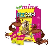 FITZTOX PREMIX CHOCOLATE MOCHA APPLE Konjac Jelly Coklat Vitamilk Kalista White Glow Whitening Detox