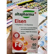 Altapharma Eisen IRON SUPPLEMENT, GERMAN DOMESTIC PRODUCT