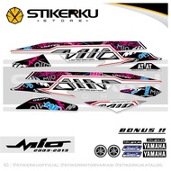 STRIPING STICKER STOCK DECAL STIKER VARIASI YAMAH MIO SPORTY SMILE