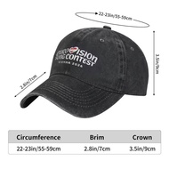 Summer Eurovision Song Contest 2026 ESC2026 Baseball Cap Sun  Sun-Proof Design Washed Trucker Kpop R