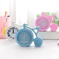 Bicycle Model Desk Clock/Alarm Analog Clock/Unique Funny Clock/Bicycle Shape Clock/Office Alarm Cloc